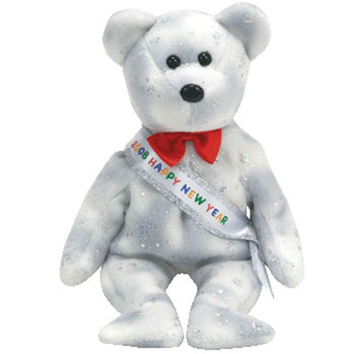 Ty Beanie Baby – 2008 the New Years Bear (Internet Exclusive) (8.5 inch)