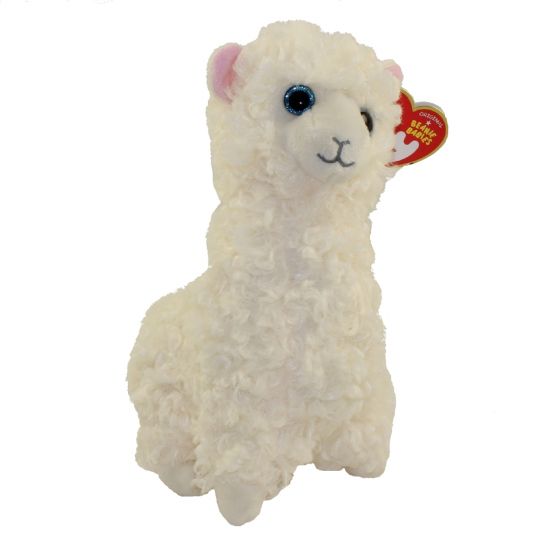 Ty Beanie Baby – Lily The White Llama (6 Inch)