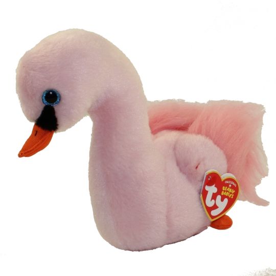 Ty Beanie Baby – Odette The Pink Swan (6 Inch)