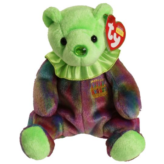 Ty Beanie Baby – August the Birthday Bear (7.5 inch)