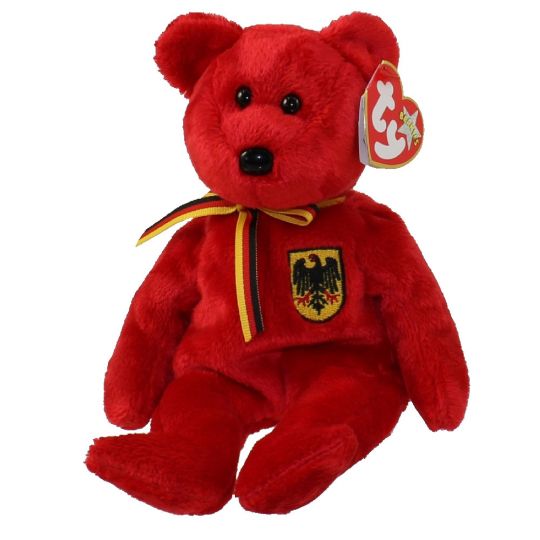 Ty Beanie Baby – Graf Von Rot The Bear (Germany Exclusive) (8.5 Inch)