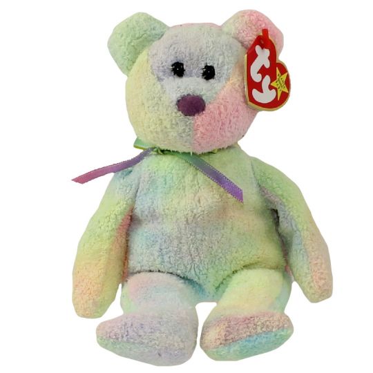 Groovy, the Ty-Dyed Beanie Baby Bear