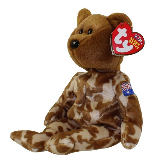Ty Beanie Baby – Hero The Military Bear (Australia Exclusive Version) (8.5 Inch)