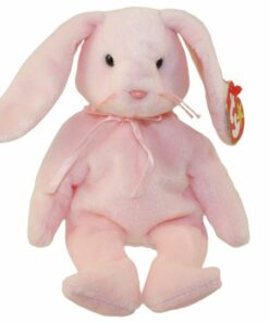 Ty Beanie Baby - Hoppity The Pink Bunny (8 Inch)