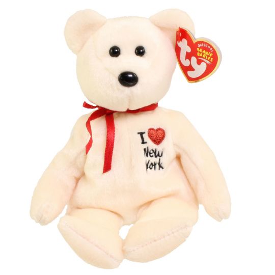 Ty Beanie Baby – New York The Bear (New York – Show Exclusive) (8.5 Inch)