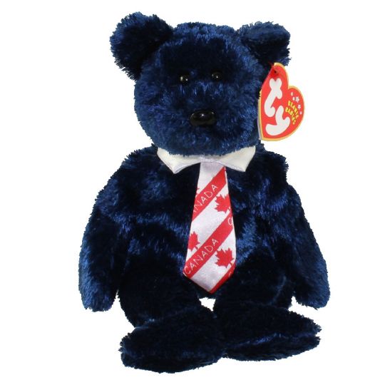 Ty Beanie Baby – Pops The Bear (Canadian Tie Version) (8.5 Inch)