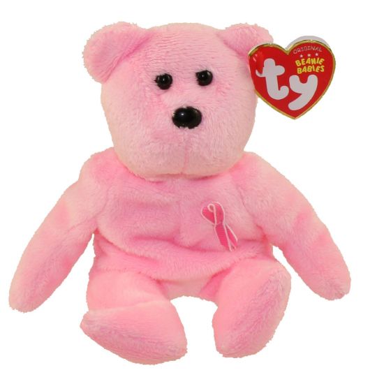 Promise The Pink Breast Cancer Awareness Ty Beanie Baby Bear