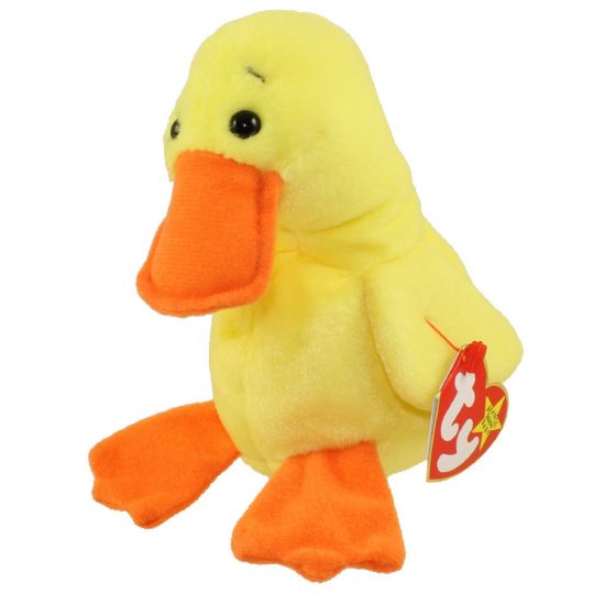 Ty Beanie Baby – Quackers The Duck (5.5 Inch)