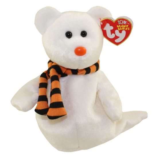 Ty Beanie Baby – Quivers The Ghost Bear (6.5 Inch)