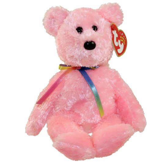 Ty Beanie Baby - Sherbet The Bear (Pink Version)