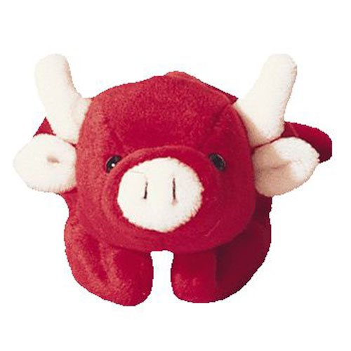 Ty Beanie Baby - Tabasco The Bull 4th Gen Hang Tag Edition