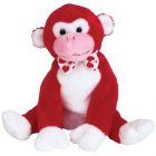 Ty Beanie Baby - Valentine The Monkey (6 Inch)