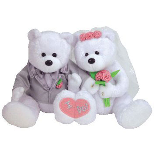 Ty Beanie Babies - Wedding Bears