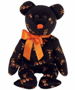 Ty Beanie Baby - Yikes The Halloween Bear (Hallmark Gold Crown Excl.) (8.5 Inch)