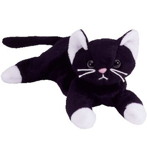 Ty Beanie Baby – Zip The Black Cat (7 Inch)